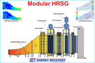 5T -130T 폐열 HRSG 열회수 증기 발전기 물 관 보일러
