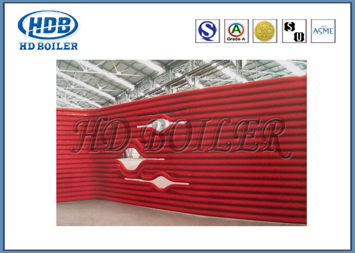 동력화차 보일러를 위한 ASME 표준 보일러 얇은막 물 벽 패널